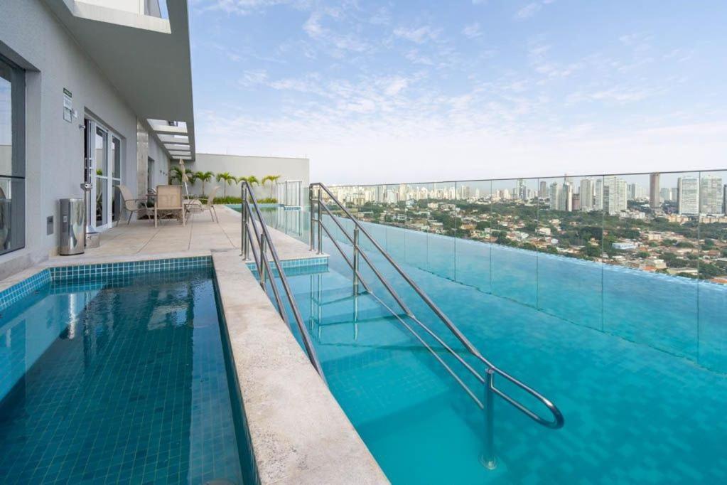 Апартаменти Flat Unico No Jardim Goias - Proximo Ao Shopping Flamboyant - Edf Metropolitan Sidney - Ms1102T Гоянія Екстер'єр фото
