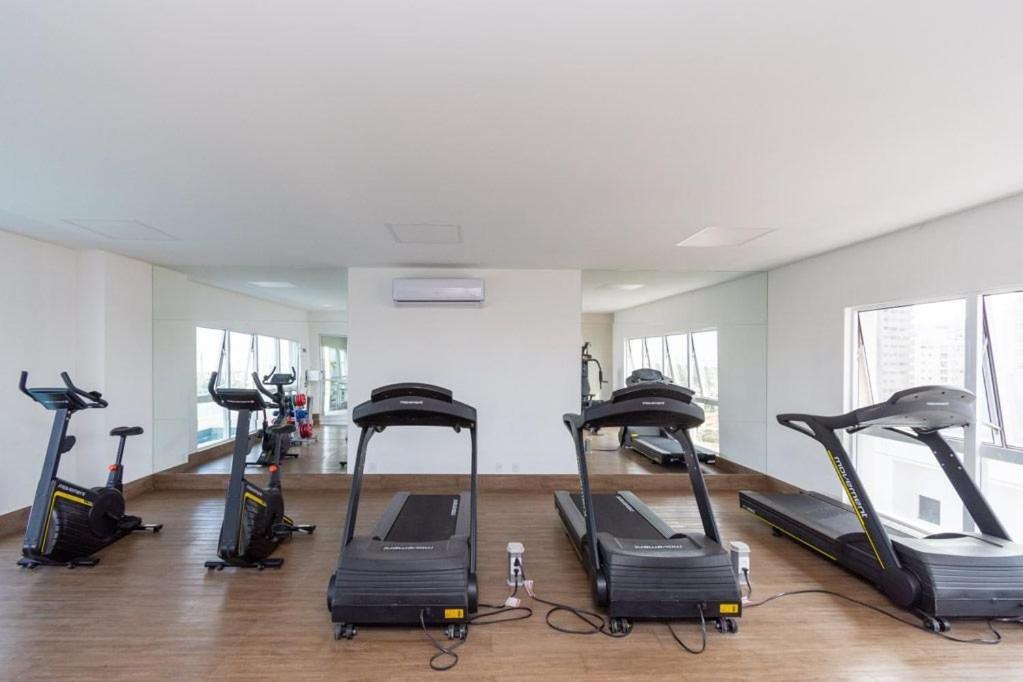 Апартаменти Flat Unico No Jardim Goias - Proximo Ao Shopping Flamboyant - Edf Metropolitan Sidney - Ms1102T Гоянія Екстер'єр фото